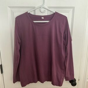 Lululemon Swiftly Tech Long Sleeve Relaxed Fit top shirt sz 12